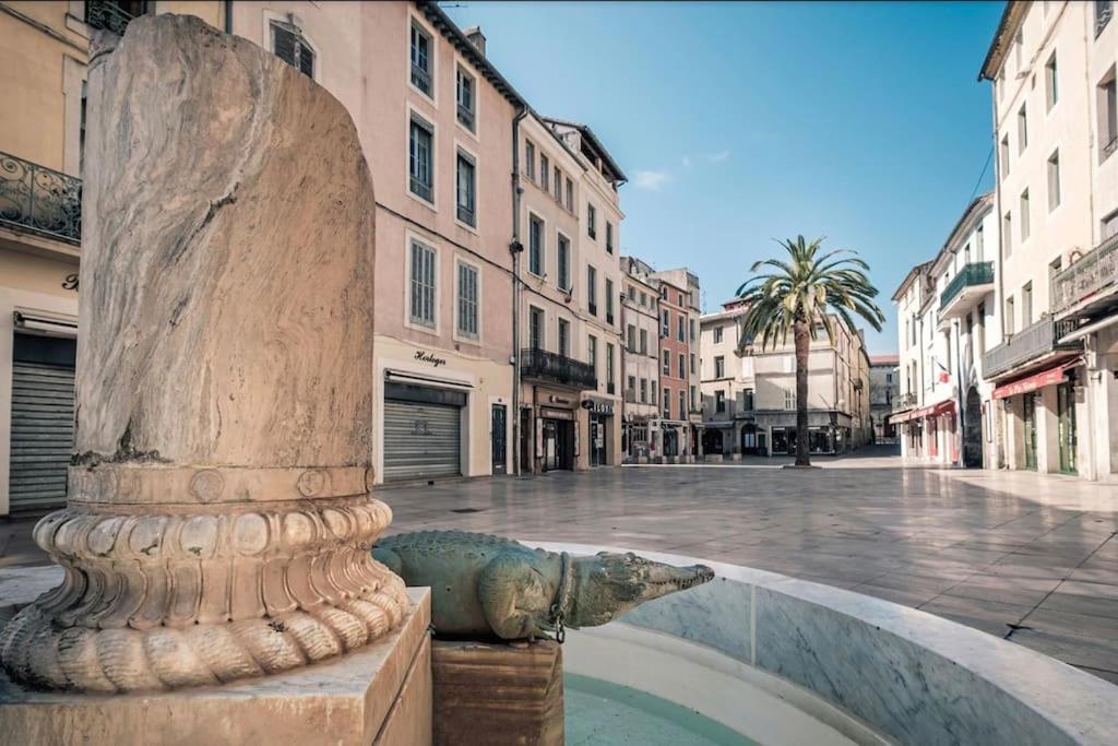 Le Carmen - Terrace - Garage Apartman Nîmes Kültér fotó